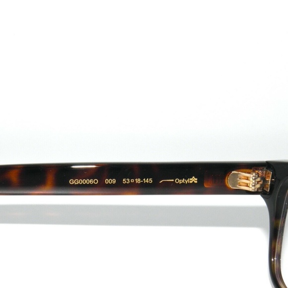 Gucci GG0006O 009 53 Avana Brown 0006O Eyeglasses - Picture 4 of 5